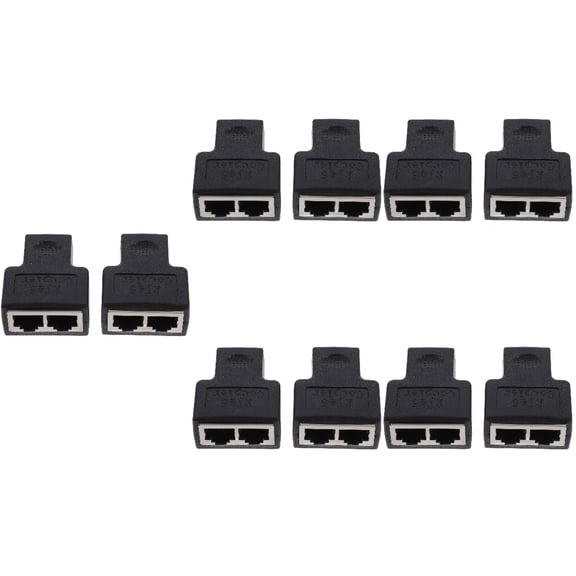 5 Count Cascading Network Tee Cable Adapter Connector Travel