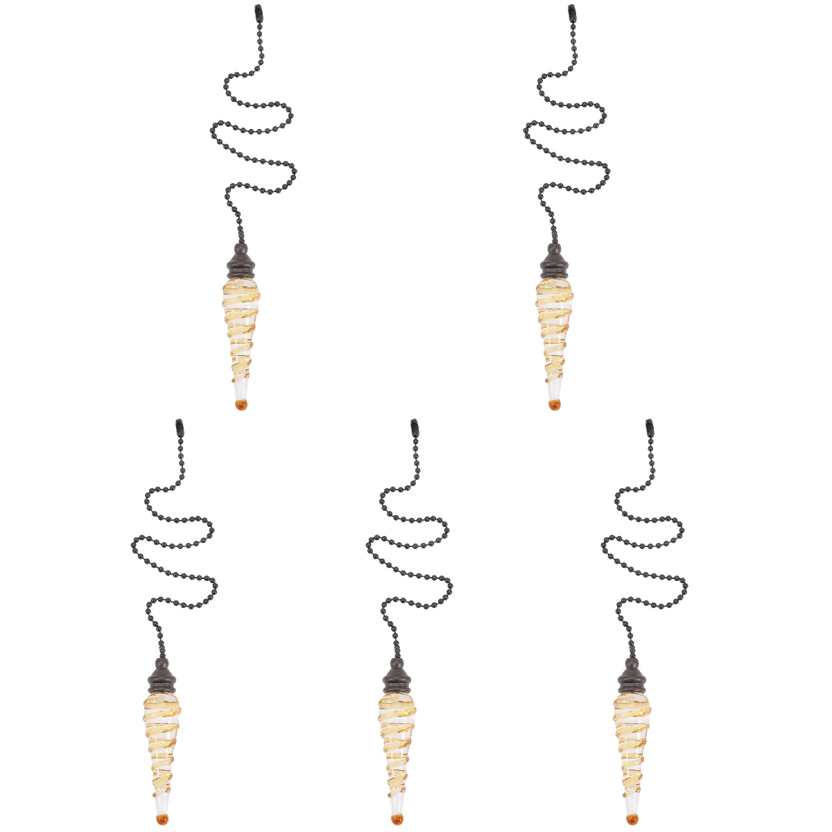 5 Count Ceiling Fan Light Chain Extender Ceiling Light Pull Extender