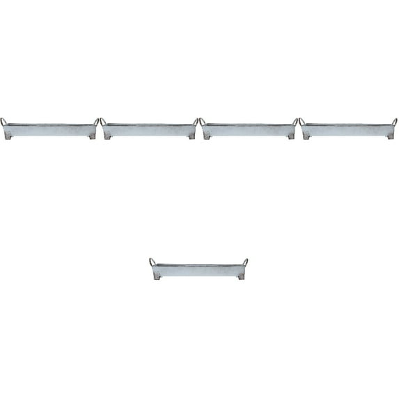 5 Count Kitchen Organizers and Storage Countertop Strip Pot