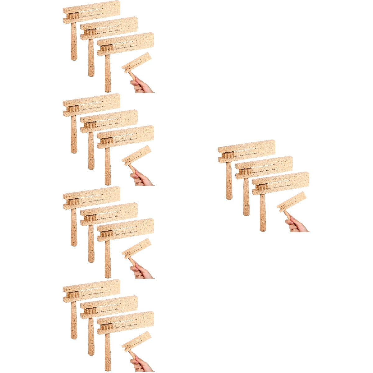 5 Count Matracas Ratchet Cheering Percussion Traditional Rattles ...