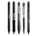 thumbnail image 1 of 5 Count Pastel Gel Ink Pen Set, Cute Note Taking Pens, 0.5mm Fine Point Retractable Ballpoint Pens, Smooth Flow Quick-Dry Ink Writing Tool, Black Ink Pens for Writing, Journaling, Office, 1 of 7