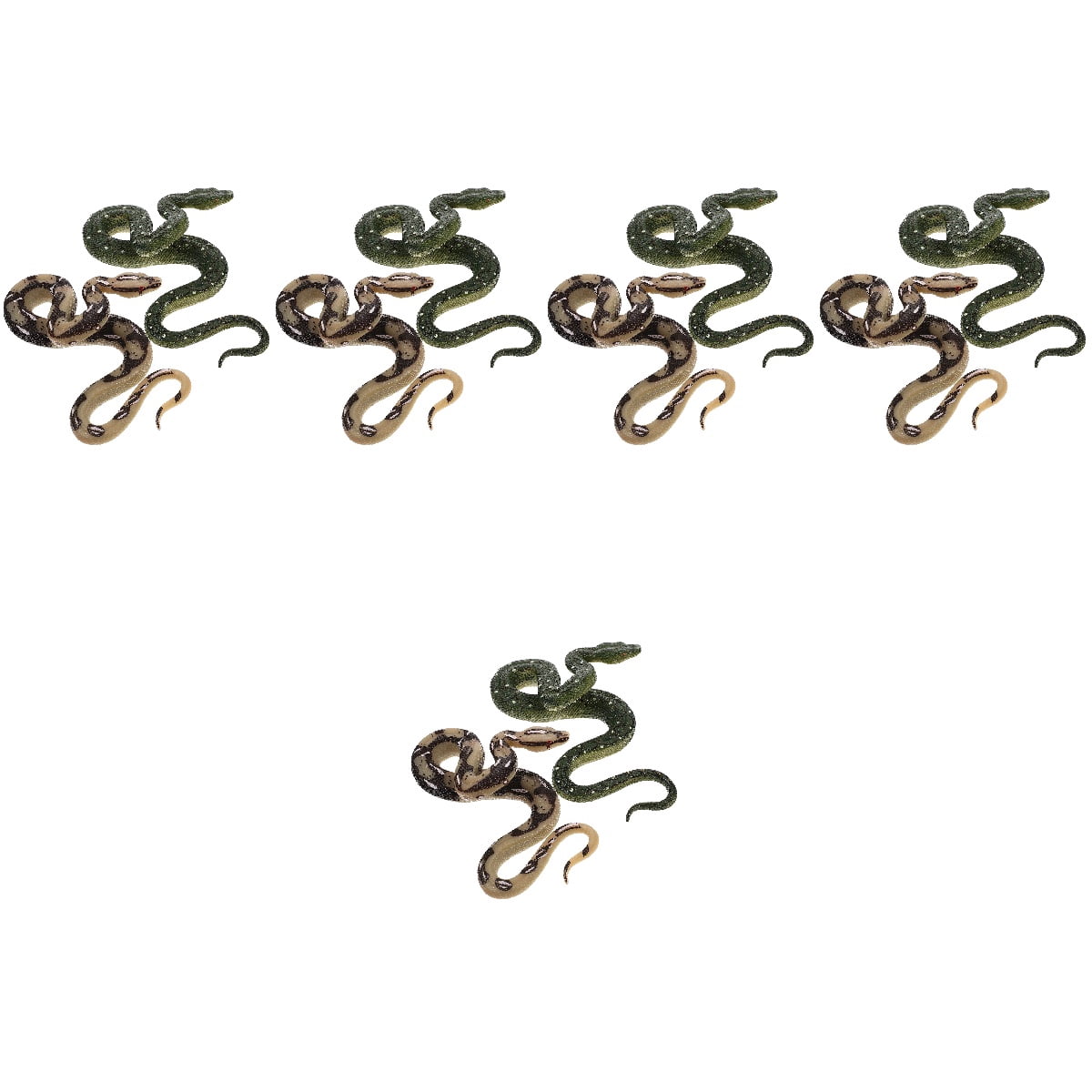5 Count Simulation Snake Model Brown Child Walmart 5 count simulation snake model brown child walmart