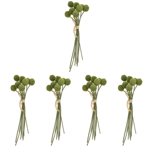 5 Count Sunflower Decor Simulated Ball Chrysanthemum Fake Decoration Bride