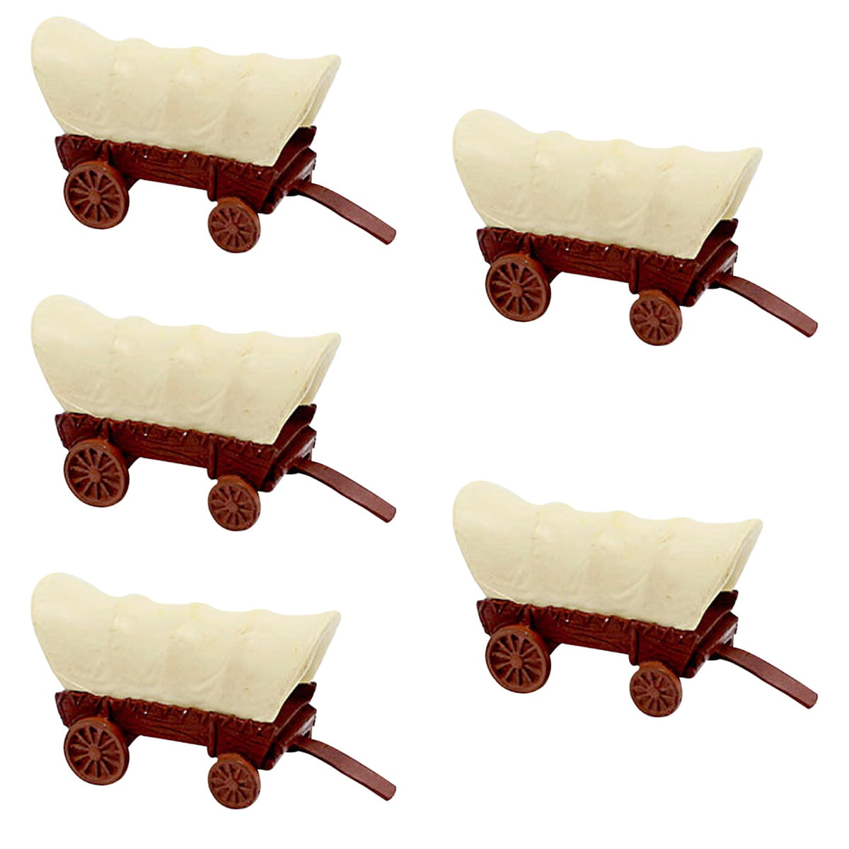 5 Count Toys Gifts for Housewarming Kids' Mini Carriage Ornaments Model Cart Ancient Sand Table