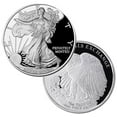 thumbnail image 1 of 5 Count Walking Liberty 1/10 Oz Silver Rounds, 1 of 3