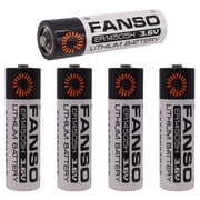 5 Counts ER14505H AA Size Battery Non-Rechargeable for Fanso ER14505H ER14505 3.6V 2700mAh Lithium Battery