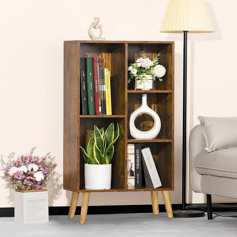 Small bookcase with legs discount