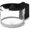 thumbnail image 1 of 5-Cup Glass Replacement Carafe for Coffee Maker, Comfort-Grip Handle, Dripless Spout, Black, 1 of 4