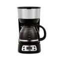 thumbnail image 1 of 5-Cup Programmable Coffee Maker, 25oz Drip Coffee Machine with Auto Brew Timer, Pause & Serve, Compact Design – Perfect for Home, Office & Dorm Use, Black, 1 of 6