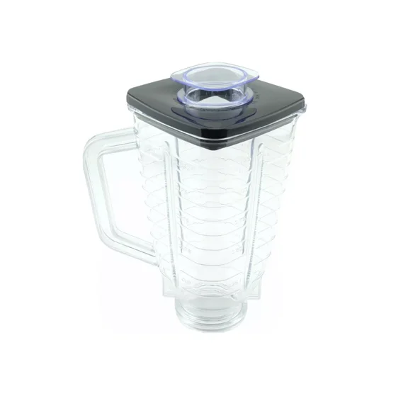 5 Cup Square Plastic Jar With Lid For Oster Blender