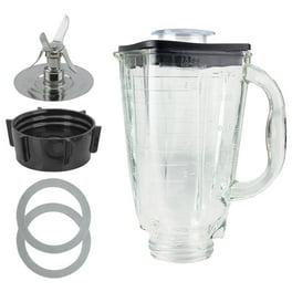 BLACK+DECKER Quiet Blender with Cyclone® Glass Jar, BL1400DG-P
