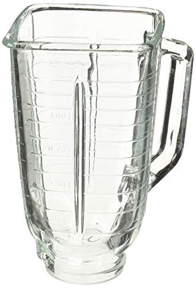 Best Buy: 5-Cup Replacement Glass Jar for Most Oster Blenders Clear/White  4918-020
