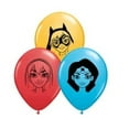 thumbnail image 1 of 5" DC SUPER HERO Girls Faces Latex Assortment &bull; Party Supplies Decorations Balloon - Pack of 10, 1 of 1