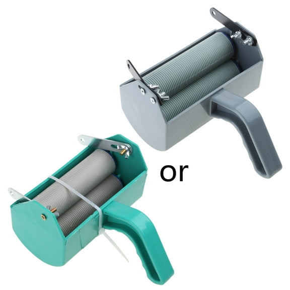 5" DIY Patterned Paint Roller Decorative Rubber Roller with Plastic Handle