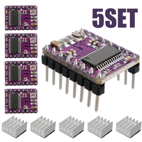 5*DRV8825 Stepper Motor Driver Control Extension Shield Board For 3D Printer