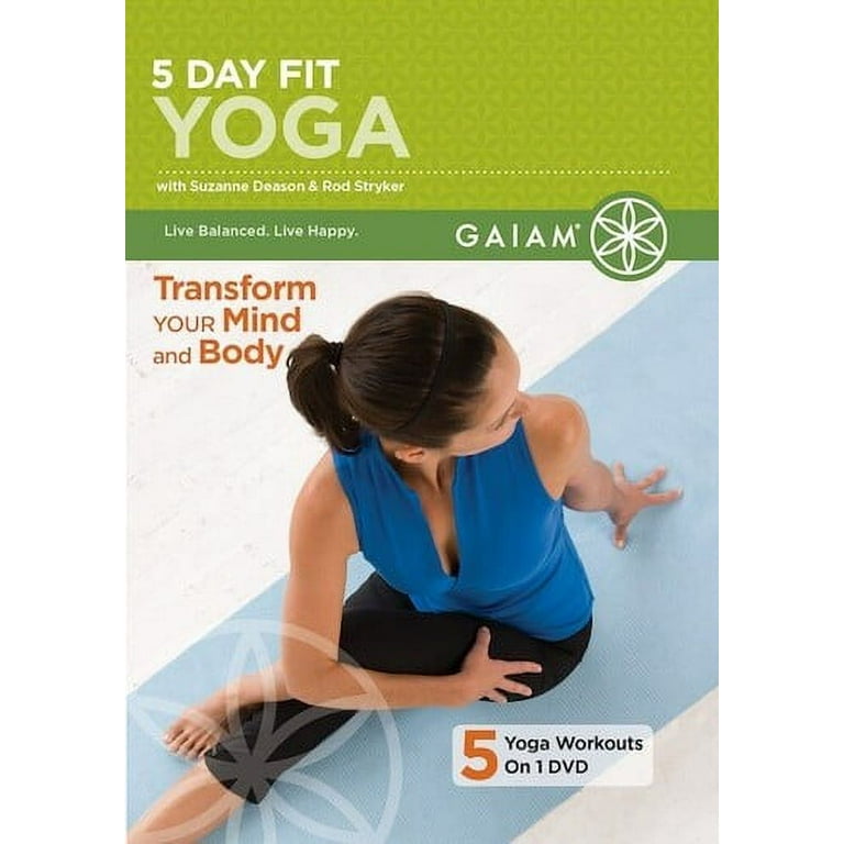 Gaiam yoga dvd sale