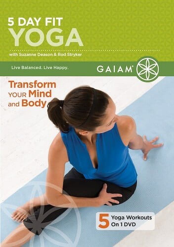 5 Day Fit Yoga (DVD), Gaiam Mod, Sports & Fitness - image 1 of 2