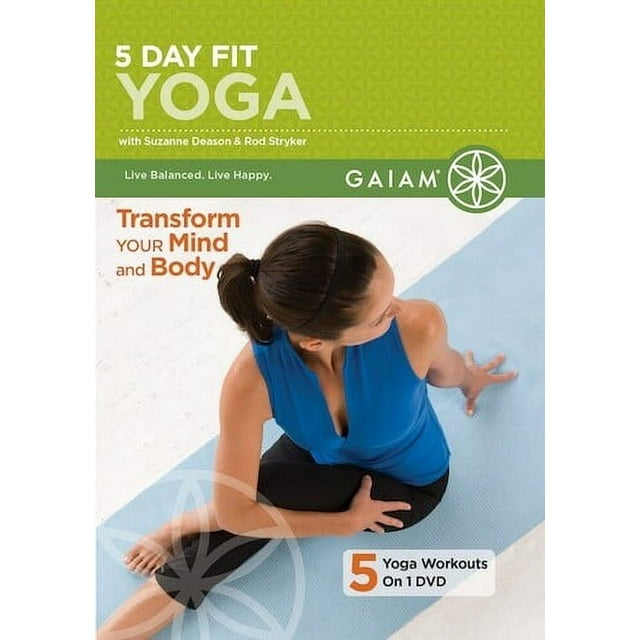5 Day Fit Yoga (DVD), Gaiam Mod, Sports & Fitness