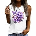 thumbnail image 1 of 5 Days Get It Fast VOESLSOO Plus Size Summer Tops For Women 5 Xl Womens Tank Tops Fitted Dressy V Neck Tunic Tops For Women Dressy Womens Tops Summer Cotton Dressy Women Blouses Under $7, 1 of 4