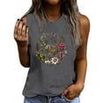 thumbnail image 1 of 5 Days Get It Fast VOESLSOO Womens Summer Tops Casual Dressy Tank Tops For Women 2025 Loose Fit Plus Size Boho Tunic Tops For Women Cotton Womens Tops Trendy 2025 Spring Women Blouses Under $7, 1 of 4