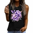 thumbnail image 1 of 5 Days Get It Fast VOESLSOO Womens Summer Tops Dressy Casual Basic Tank Tops For Women Pack Boho Tunic Tops For Women Plus Size Womens Tops Dressy Casual Short Sleeve 2025 Women Blouses Under $7, 1 of 4
