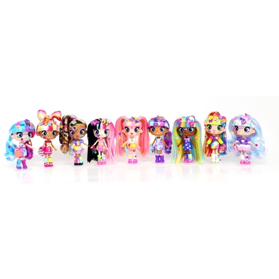 Decora Girlz 5" Tall Collectible Dolls, Assorted, over 44-Suprises Inside, Children Ages 4 and up