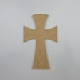 thumbnail image 1 of 5"Decorative Wall Cross #64, Unfinished Wood Art Shape by Wooden Craft Cutouts, 1 of 2