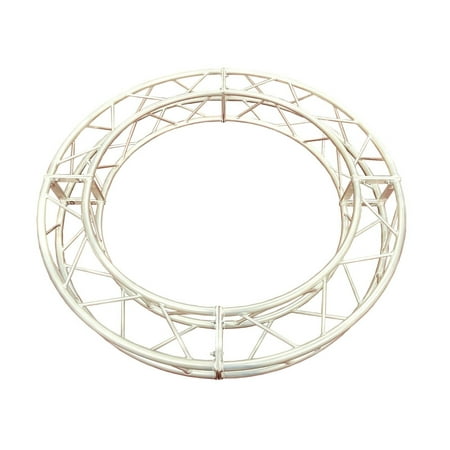 5' Diameter Circle Circular Aluminum Square Truss 1.25" Piping 8" Width DJ PA