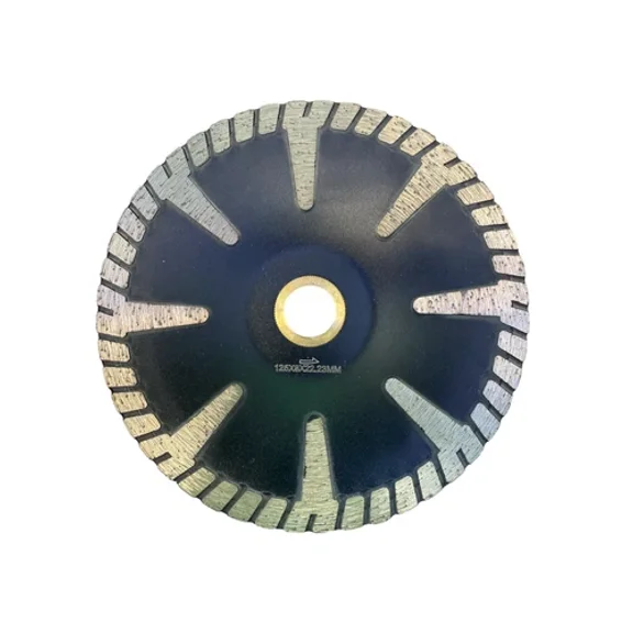 5" Diamond Convex Curved Concave Cutting Blade Stone Concrete Masonry Granite