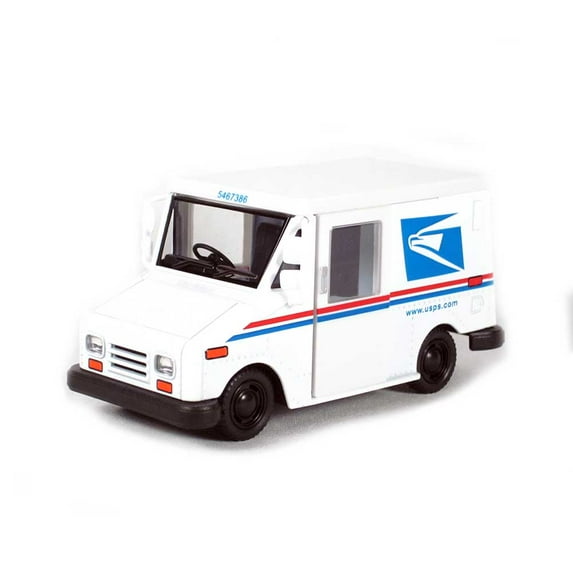 5" Die-cast: USPS LLV Mail Delivery Truck (Generic box)