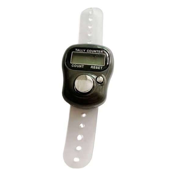 5-Digit Led Digital Handheld Tally Counter Adjustable Strap Electronic Click Counter – Ideal For Lap Counting, Gym Workouts & Outdoor Sports(Dark Green-2.54X2.54X2Cm)