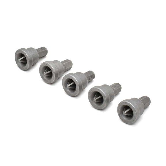 5 Display Pack - Drywall Dimple Phillips Screwdriver Bits - 1 Inch Long