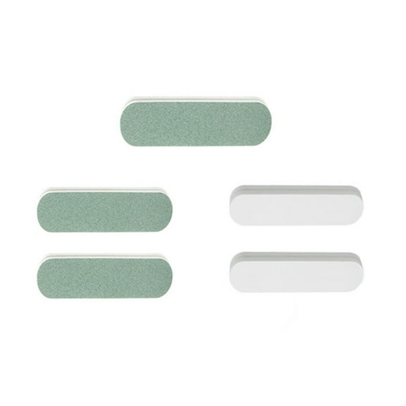 5* Double-Sided Cleaning Buffing Bars Polish Wipe Bub Tool Silver Polishing Wiping Rod for Nails, Jewelry and Crafts