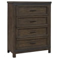 thumbnail image 1 of 5-Drawer Chest in Gray, 1 of 2