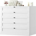 5 Drawer Dresser for Bedroom 43.7" Tall Dresser & Chest of Drawers 29