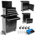 5Drawer Rolling Tool Chest, High Capacity Tool Storage W