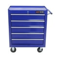 thumbnail image 1 of 5 Drawer Rolling Tool Chest, Steel Tool Storage Cabinet for Garage Storage with 4 Wheels and Locker, 1 of 6