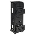 thumbnail image 1 of 5-Drawer Storage Unit in Black Finish, 1 of 3