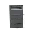 thumbnail image 1 of 5 Drawers Lateral Lockable Filing Cabinet, Charcoal, 1 of 3