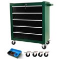 thumbnail image 1 of 5-Drawers Rolling Tool Chest,Tool Cabinet on Wheels with Keyed Locking System and Drawer Liners,Tool Chest with Link Buckle and can be Combined to Large Cabinet Set,for Warehouse,Garage, 1 of 9