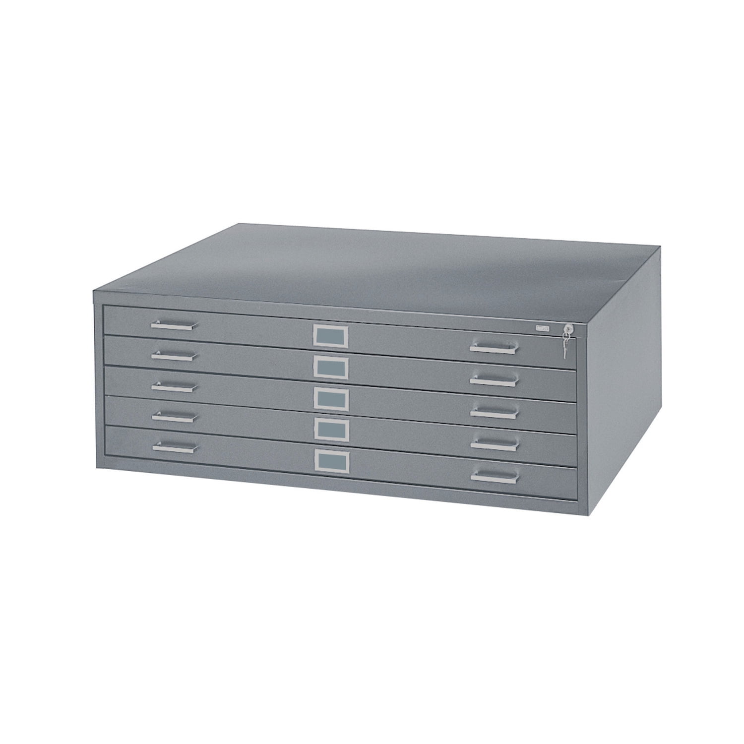 5 Drawers Steel Flat File Base 40.5'' x 29.5'' x 16.5'' 5 x Drawer