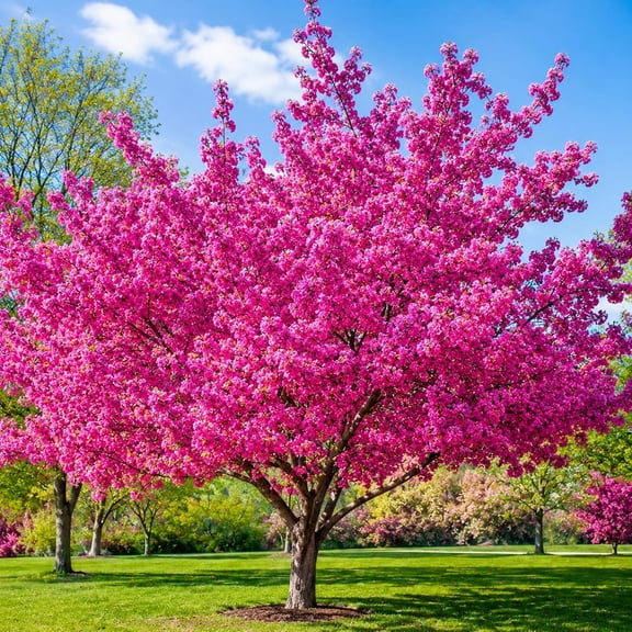 5 Eastern Redbud Tree (Cercis Canadensis) Live Plant Brilliant Pink Spring Blooms, Hardy Ornamental Flowering Tree, Perfect for Landscapes, Yards & Gardens (5 Live Trees)