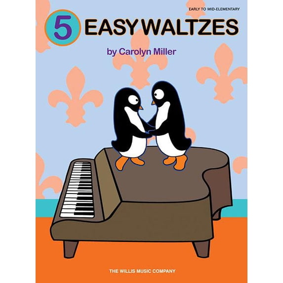 5 Easy Waltzes: Early to Later Elementary Level (Paperback)