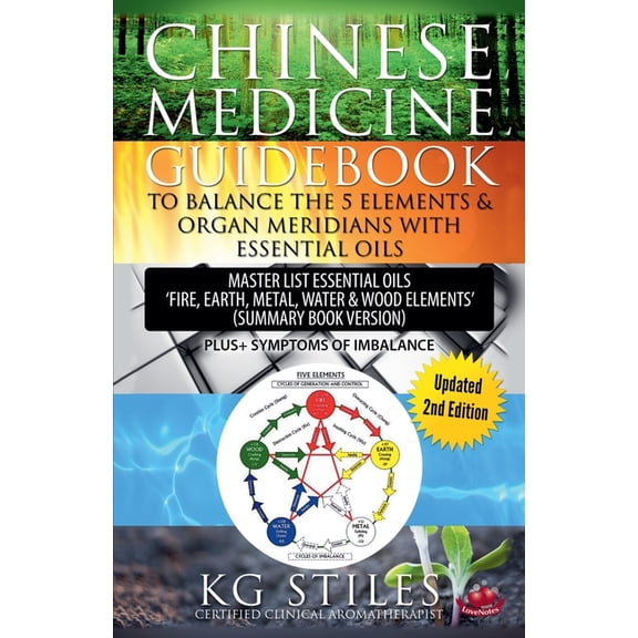 5 Element Chinese Medicine Guidebook Balance the 5 Elements & Organ Meridians with Essential Oils (Summary Book Version), (Paperback)