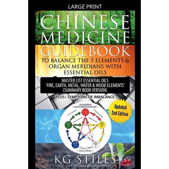 5 Element Chinese Medicine Guidebook Balance the 5 Elements & Organ Meridians with Essential Oils (Summary Book Version), (Paperback)