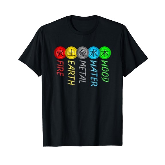 5 Elements - Qigong Tradition T-Shirt