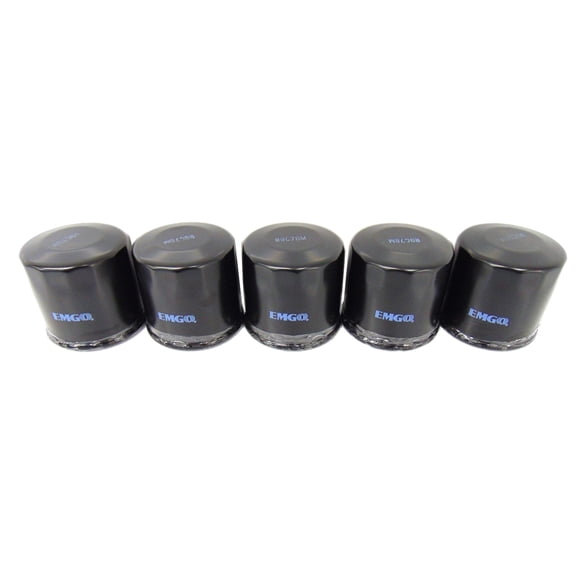 5 Emgo Spin On Oil Filter 10-82240 fits Honda Shadow VT750 VT1100 Sabre Aero