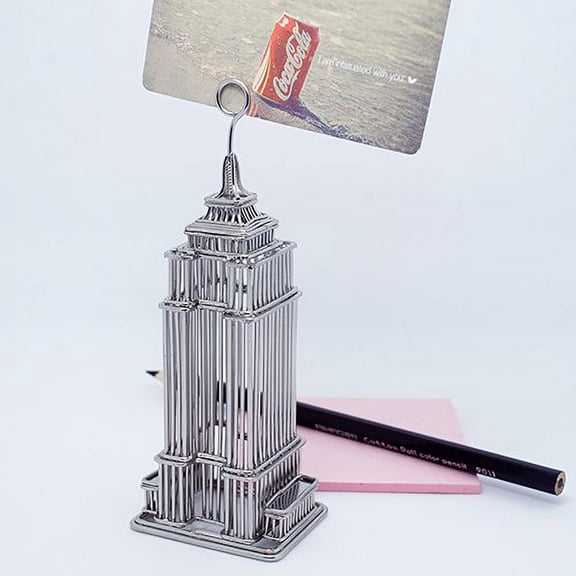 5' Empire State Building Memo Clip Steel Wire Model New York City Architectural Model Replica