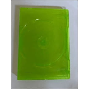 5 Empty Standard Xbox 360 Translucent Green Replacement Games Boxes / Cases