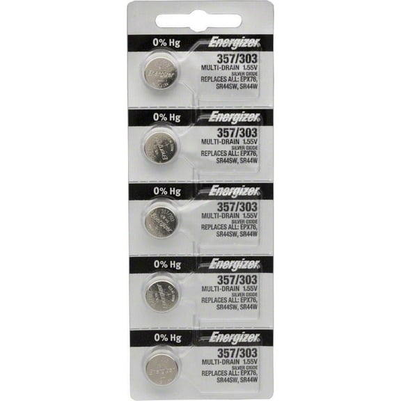 5  Energizer Watch Batteries